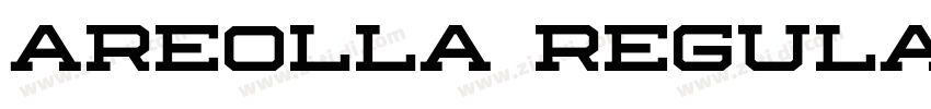 Areolla Regular字体转换